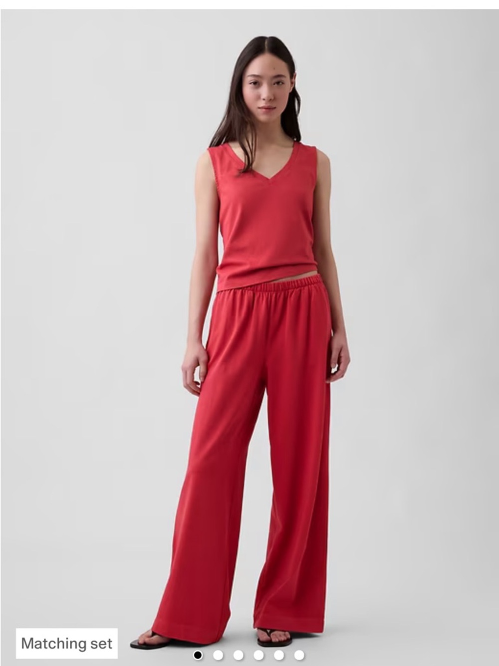 GAP chakra red tank